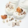 Zuecos Lindos y de Moda Estilo Ins Accesorios DIY Hebillas de Zapato Desmontables Flor de Zapato de Ballet Dibujos Animados 3D Accesorios