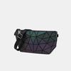 Bolso bandolera con cadena para mujer, novedad de verano 2022, estilo coreano, bolso de hombro de moda, sencillo, estilo Chanel, con cadena de cuadros de diamantes.