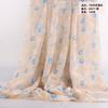 Tela de gasa georgette estampada 75D estilo bohemio para puesto de arena vestido de verano con falda amplia vestido maxi súper etéreo