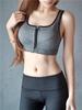 Chaleco Bra para Mujer Sin Aros Profesional Fitness Push-Up a Prueba de Impactos Sujetador Deportivo Base Cremallera Frontal Ropa Interior Mayoreo