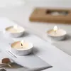 Cera de chá sem fumaça aromaterapia chá casamento confissão vela de aniversário rodada Natal diy pequena fábrica de velas fornecimento direto