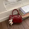 Bolsa de Mão Nova Estilo Primavera 2026 Transfronteiriça para Mulheres, Bolsa Transversal Ombro Fofa Estilo Mori Retrô, Bolsa de Mão Casual para Trabalho e Deslocamento