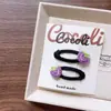 Novo Estilo Coreano Crianças Outono Inicial Lã Crochê à Mão Mini Frutas BB Clip Meninas Simples Adulto Conjunto de Faixa de Cabeça