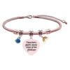 Pulsera Europea y Americana transfronteriza hueso de serpiente día del maestro acero inoxidable diamante azul conmemorativa regalo de vacaciones grabado pulsera de acero de titanio al por mayor