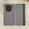 Adequado para Capa Protetora de Celular com Janela Inteligente para Huawei Matex6, Capa Flip Magnética, Suporta Suporte de Carro, Novo Modelo