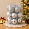 2026 Nova Decoração de Natal Bola Ornamento de Árvore de Natal em PVC Vendedor de Sucesso Transfronteiriço da Amazon Bola de Natal Personalizável