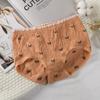 Ropa interior de cintura media-alta para mujer, entrepierna de algodón puro, algodón sin costuras para estudiante, antibacteriana abdominal, talla grande, menos grande para mujer, alta elasticidad, grasa mm, grande