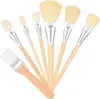 Raspador de pintura al óleo artística, tinta, masilla, pintura, raspador de acero inoxidable para mezclar y difuminar colores, pintura acuarela y herramientas de tallado en relieve