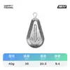 Colgante de plomo con forma de corazón de pollo Weihe para anzuelo de pesca en el mar, contador de caídas, colgante con anilla, plomo Tuo, colgante de pesca, venta al por mayor