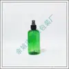 Frasco borrifador verde de 250ml, frasco borrifador de beleza curto e largo, frasco de água floral de 250ML, frasco borrifador de tônico