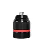 Mandril para furadeira manual autotravante furadeira manual tipo pistola adaptador para furadeira elétrica mandril de catraca conector de mandril de metal cabeça de chave de vento acessórios de autotravamento