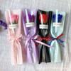 Jabón Artificial Creativo Rosa Individual Jabón Flor Regalo de San Valentín Navidad Regalo Romántico para Niñas