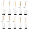 Juego de utensilios de cocina de madera con patrón de cara sonriente, espátula de silicona de grado alimenticio resistente a altas temperaturas para sartenes antiadherentes, adecuado para saltear y freír pescado