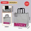 Cajas de Empaque para Soufflés Famosas en Internet, Cajas para Llevar para Productos Horneados, Donas, Postres, Pasteles de Estilo Occidental, Pasteles Pequeños y Cajas para Transportar al por Mayor