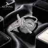 Pinzas para Orejas con Lazo de Cinta Xuping Jewelry para Mujer, Brazaletes de Oreja de Lujo Ligero de Nicho, Accesorios para Orejas Dulces Elegantes y Delicados al por Mayor