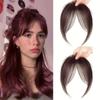 Franja de oito caracteres mais vendida no exterior, peça de cabelo feminino para substituição da cabeça, quantidade adicional, fofa, sem costura, franja francesa, presilha de cabelo, enfeite de cabeça