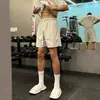 Nuevos Shorts Deportivos de Verano 2026 Estilo Americano para Hombre, Marca de Moda Estilo Coreano Casual Estilo Perezoso Secado Rápido Seda de Hielo Shorts Casuales
