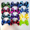 Adecuado para funda protectora de silicona para mando de juego PS5 de Black Myth Wukong con punto antideslizante camuflaje de color puro mezclado inalámbrico