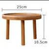 Soporte para flores, base de maceta de cerámica, estante para flores, soporte para acuario, soporte para botella de vino, piedra decorativa, adorno creativo, soporte para cuencos de perro y gato, mini