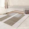 Alfombra nórdica de estilo nórdico para sala de estar, venta al por mayor, moderna y sencilla, para el hogar, para dormitorio, para mesa de centro completa
