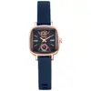 Ouki Nuevo Reloj de Pulsera Cuadrado de Alto Valor para TikTok Transfronterizo en Stock con Correa de Silicona Reloj para Estudiantes Reloj para Mujer Venta al por Mayor