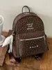 Mochila transfronteiriça com estampa de letras estilo coreano, novo modelo 2026 para meninas, com textura única e design de nicho para o dia a dia, bolsa escolar de grande capacidade para aulas