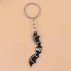Llavero acrílico con diseño de calavera creativa de Halloween, diseño de murciélago, flamenco, personalidad de moda, gato, joyería colgante