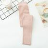 Leggings para Niñas, Pantalones de Nueve Puntos, Monos, Leggings Lisos Sin Costuras de Cuero para Niños, Pantimedias de Abrigo para Bebé