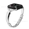 Adequado para Apple Iwatch1-10D Pulseira Meia Curva Ultra2 Pulseira de Metal Universal para Smartwatch