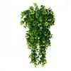 Rattan artificial transfronterizo, plantas verdes artificiales de eucalipto para colgar en la pared, flores decorativas para el hogar y el exterior, enredaderas de plantas artificiales colgantes