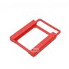 Soporte para unidad de estado sólido SSD roja, soporte para disco duro portátil de 2,5" y 3,5" de plástico, soporte para SSD