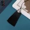 Sombrero Boca de Pez de 8 cm Borla Flecos Bolsita Colgante Borla Estilo Antiguo Ropa Accesorios al por Mayor Joyería Hecha a Mano Gran Cantidad Precio Bajo
