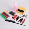 Pinza con Forma de U Forma de Pasador de Pelo Disco para el Cabello Pinza de Pato Peine Red de Pelo Herramienta para Peluca Hanfu Antigua Pinza de Una Palabra Pasta para Cejas