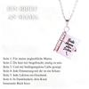 Collar con colgante de acero de titanio con letras de amor para chicas, estilo transfronterizo, con apertura para parejas, estilo nuevo, con personalidad y temperamento, cadena de clavícula.