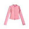 Chaqueta con Capucha Corta de Manga Larga, Cardigan, Pantalones Casuales de Micro-Campana Levanta Glúteos, Conjunto de Ropa Deportiva