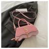 Bolso de Mano Casual Exquisito 2025 Primavera Nuevo Estilo Bolso Cuadrado Pequeño Fresco Moderno Moda Casual Hombro Cruzado para Mujer