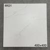 Foshan 400x400 Azulejos antiderrapantes para piso, totalmente cerâmico, fosco, padrão de mármore antigo, cozinha, banheiro, branco leite