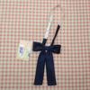 Traje azul marino, corbata JK, pajarita para hombre, pajarita para mujer, color liso, estilo universitario, ropa de clase informal, pajarita para niños.