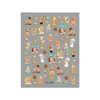 Lindas Pegatinas para Uñas de Personas Estrella, Múltiples Paquetes Mixtos, Pegatinas 3D Impermeables Adorables de Personas Estrella para DIY en Relieve, Modelo SL
