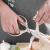 Tijeras multiusos de aleación de aluminio con revestimiento tijeras de acero inoxidable SK5 tijeras con mango de aluminio tijeras para huesos de pollo tijeras para matar pescado tijeras para hojalata