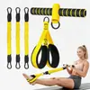 Equipo de Belleza y Fitness Transfronterizo: Cuerda de Resistencia con Pedal para Pies, Cuerda Elástica de Asistencia para Abdominales, Banda de Resistencia Multifuncional para Estiramiento Muscular