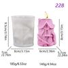 Casa na Árvore Castelo Feito à Mão DIY Ferramentas de Confeitaria Casa 3D Molde de Vela Aromaterapia Gesso Enfeites Silicone