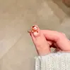Otoño e Invierno Nuevo Manicure Navideño Uñas Portátiles Esmalte de Uñas Producto Terminado Fabricante Mayorista Corto Ciervo Estéreo Pegatinas para Uñas de Estudiante