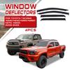 Tenxinrui é adequado para Toyota tacoma tacoma carro protetor de chuva modificado carro janela sobrancelha de chuva acessórios de protetor de chuva
