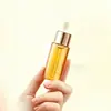 En stock: Botella de vidrio transparente de 5 ml para aceites esenciales, Botella de suero cilíndrica de fondo grueso de 10 ml, Botella dispensadora de vidrio con gotero de 15 ml