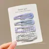 Novos Grampos de Cabelo para Mulheres 2026, Sensação de Alto Padrão, Grampos de Cabelo Dopamina de Verão, Grampos Pequenos Laterais para Fios Soltos, Acessórios de Cabelo, Acessórios de Cabeça