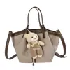 Bolsa de Ombro Único Simples Nova Outono 2026 Moda para o Trabalho Bolsa de Axila de Alto Valor Bolsa Tote Retrô de Grande Capacidade Tendência