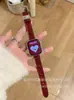 Anillo de Mariposa Incrustado de Diamantes Patrón de Bambú Correa de Cuero Adecuado para Apple 10 S11 Huawei Gt6 Fit4 Xiaomi 10 Pulsera