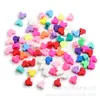 1000 Piezas/Bolsa Venta Caliente Transfronteriza Cuentas de Arcilla Suave Cabeza de Animal Color Mixto Material Creativo DIY para Niños Venta al por Mayor Cuentas de Arcilla