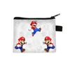 Nuevo Monedero de Mario, Porta Tarjetas y Llaves Mini de Alta Gama para Niños, Bolso Pequeño con Cremallera de Estilo Corto para Estudiantes de Gran Capacidad